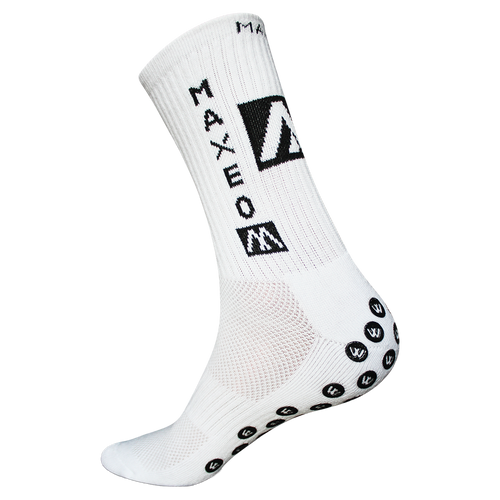 MAXEO High Grip Socks | MAXEO Weiß Sportsocken | Maxeo-Sport