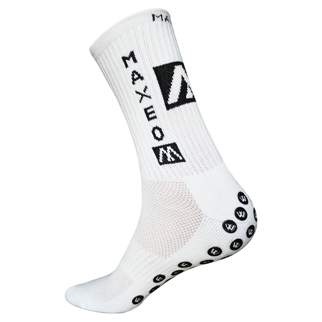 MAXEO High Grip Socks | MAXEO Weiß Sportsocken | Maxeo-Sport